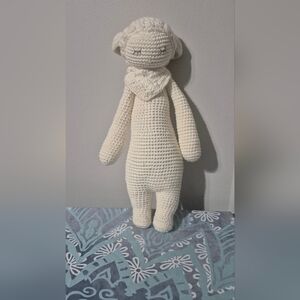 Handmade Crochet Lamb Plush Toy